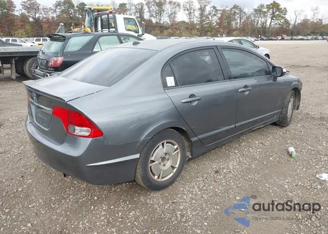 2010 Honda Civic Hybrid z USA, uszkodzony, nr VIN JHMFA3F2XAS003896
